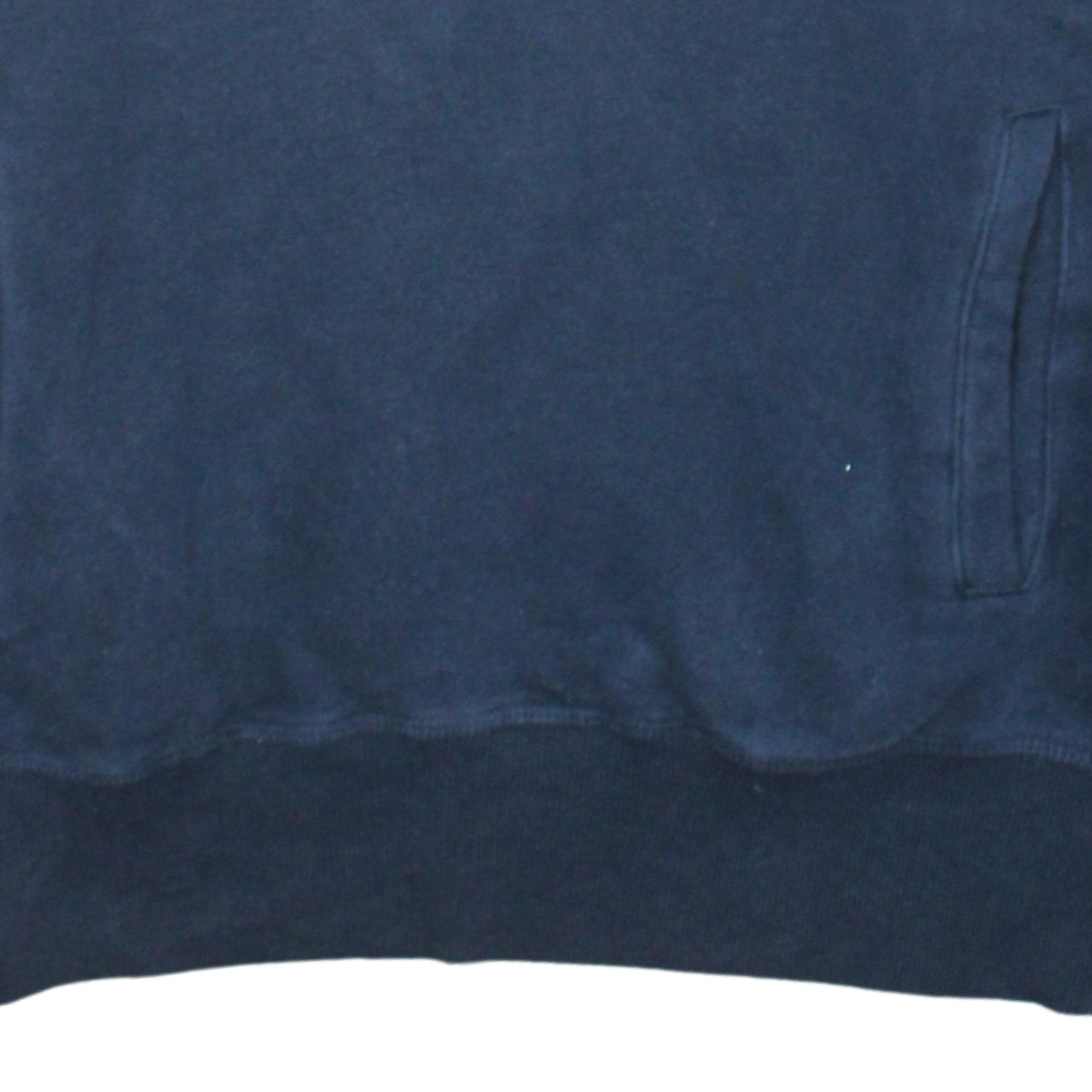 Ellesse Men’s Blue 1/2 Zip Hoodie S Retro Sports Cotton Blend
