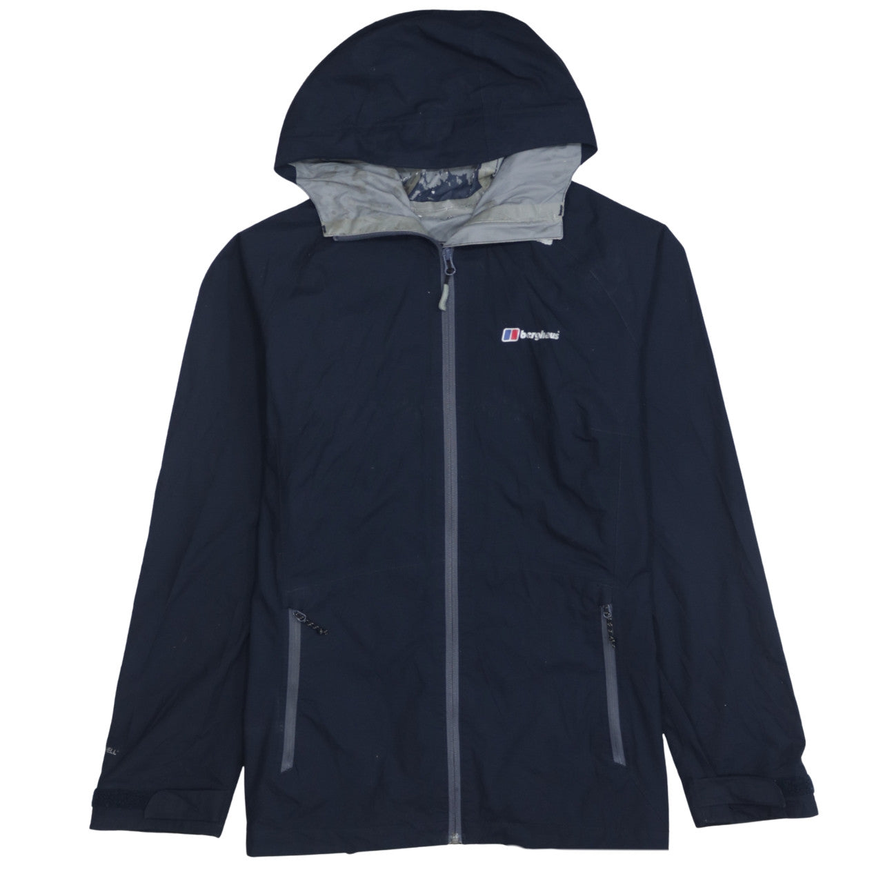 Berghaus Women's Blue Waterproof Rain Coat Jacket Size 14