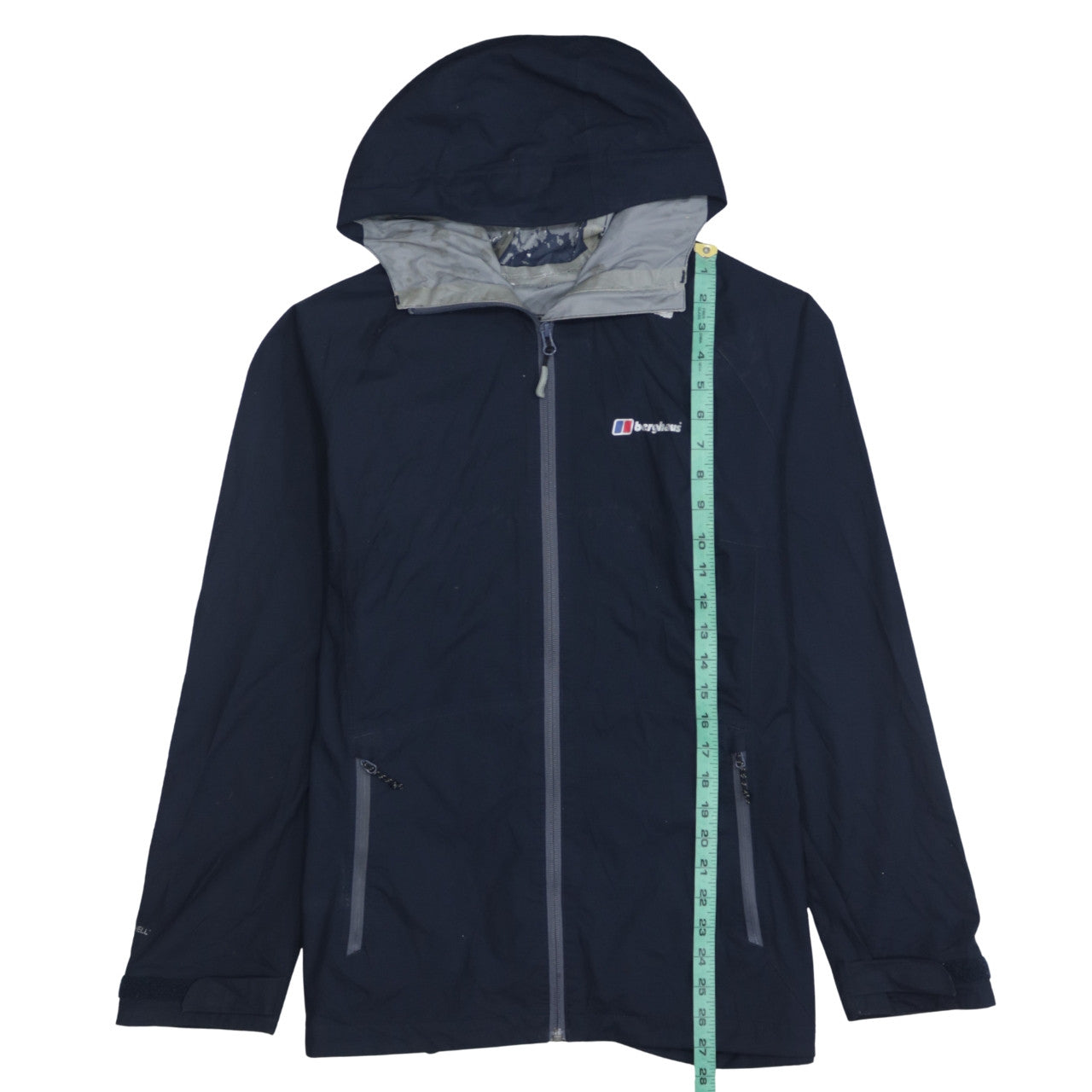 Berghaus Women's Blue Waterproof Rain Coat Jacket Size 14