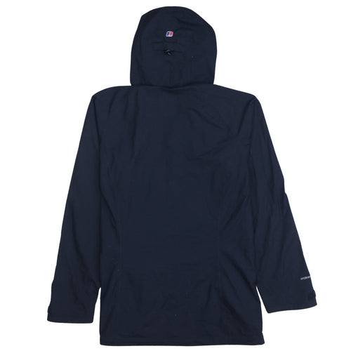Berghaus Women's Blue Waterproof Rain Coat Jacket Size 14