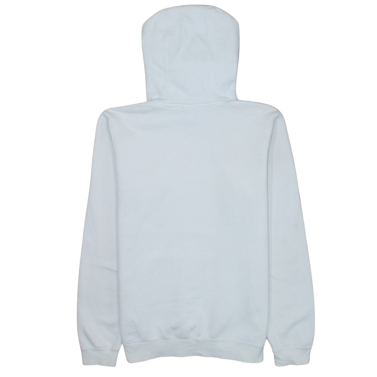 Nike Men's White Pullover Hoodie Small Graphic Logo Sweatshirt
