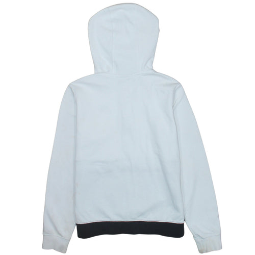 Nike Boys White Colourblock Fleece 1/2 Zip Hoodie XL 158-170cm