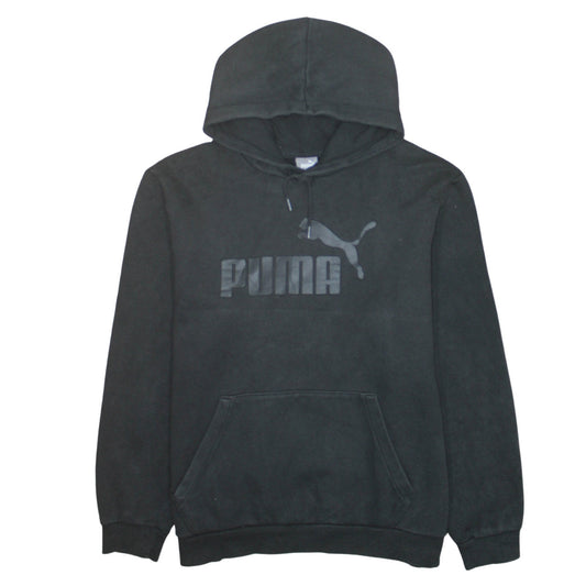 Puma Men's Black XL Pullover Hoodie Sports Fleece Sweatshirt