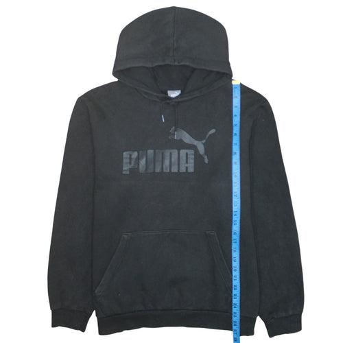 Puma Men's Black XL Pullover Hoodie Sports Fleece Sweatshirt