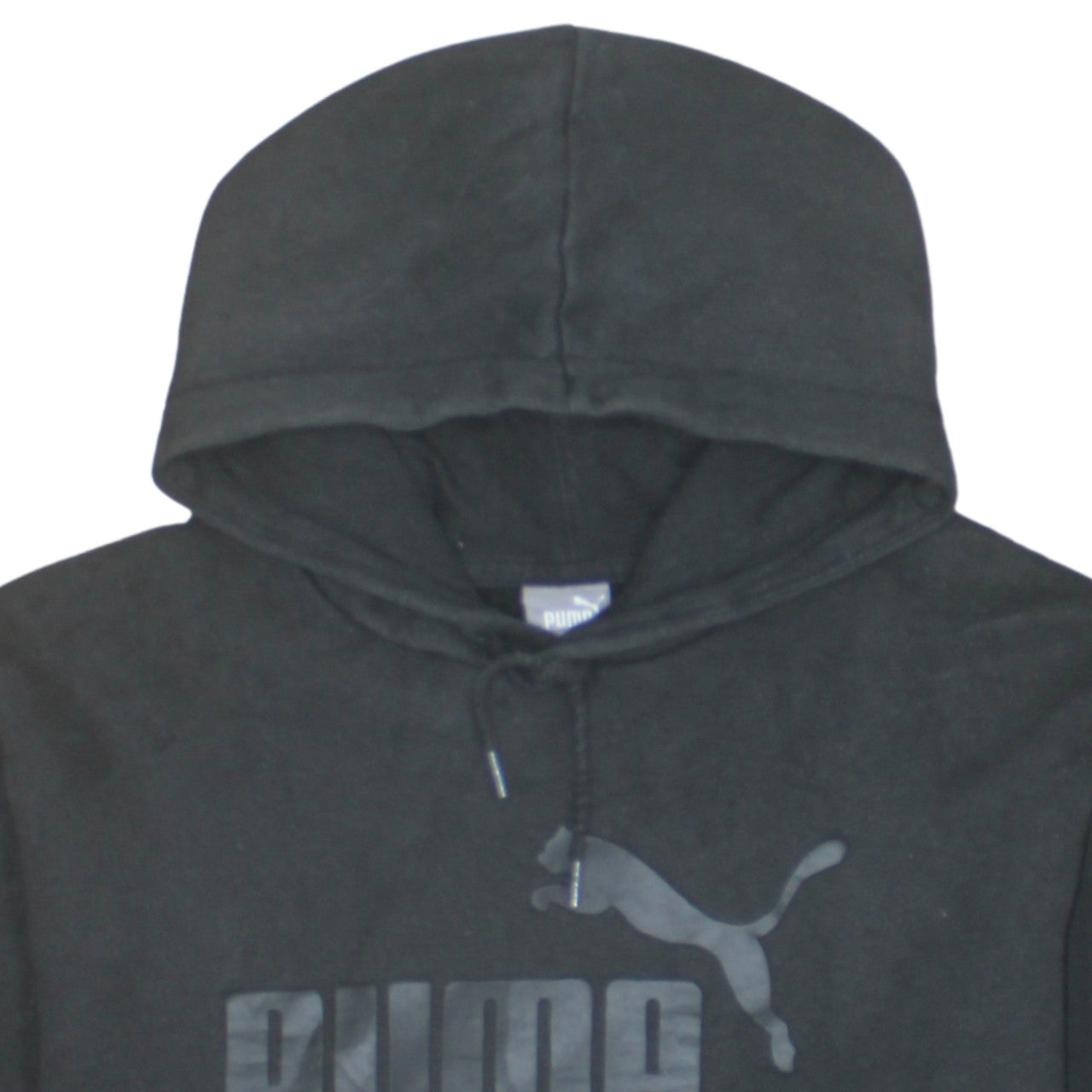 Puma Men's Black XL Pullover Hoodie Sports Fleece Sweatshirt