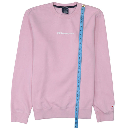 Champion Women's Pink Crew Neck Pullover Sweatshirt Size M