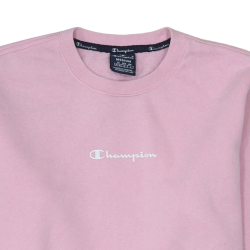 Champion Women's Pink Crew Neck Pullover Sweatshirt Size M