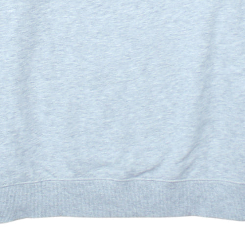 Fila Mens Grey Graphic Logo Pullover Sweatshirt Size L