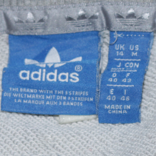 Adidas Women's Grey & Pink Logo Sweatshirt Size 14
