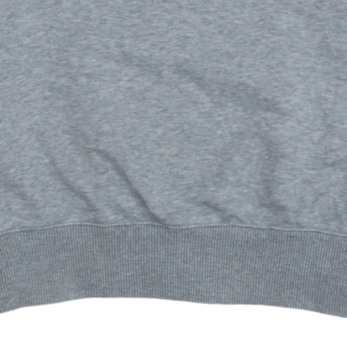 Adidas Women's Grey & Pink Logo Sweatshirt Size 14