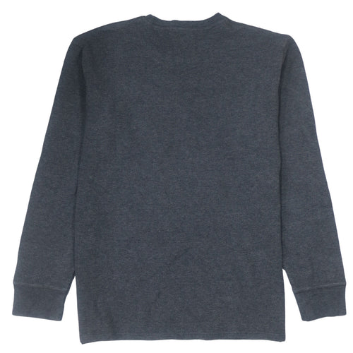 Polo Ralph Lauren Men Grey Long Sleeve Cotton Crew Pullover Sweatshirt L