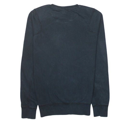 Nike Jordan Men's Black Small Crew Neck Fleece Sweatshirt