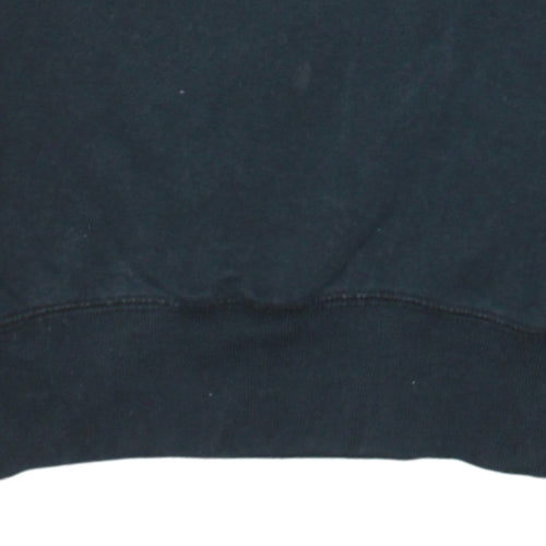 Nike Jordan Men's Black Small Crew Neck Fleece Sweatshirt