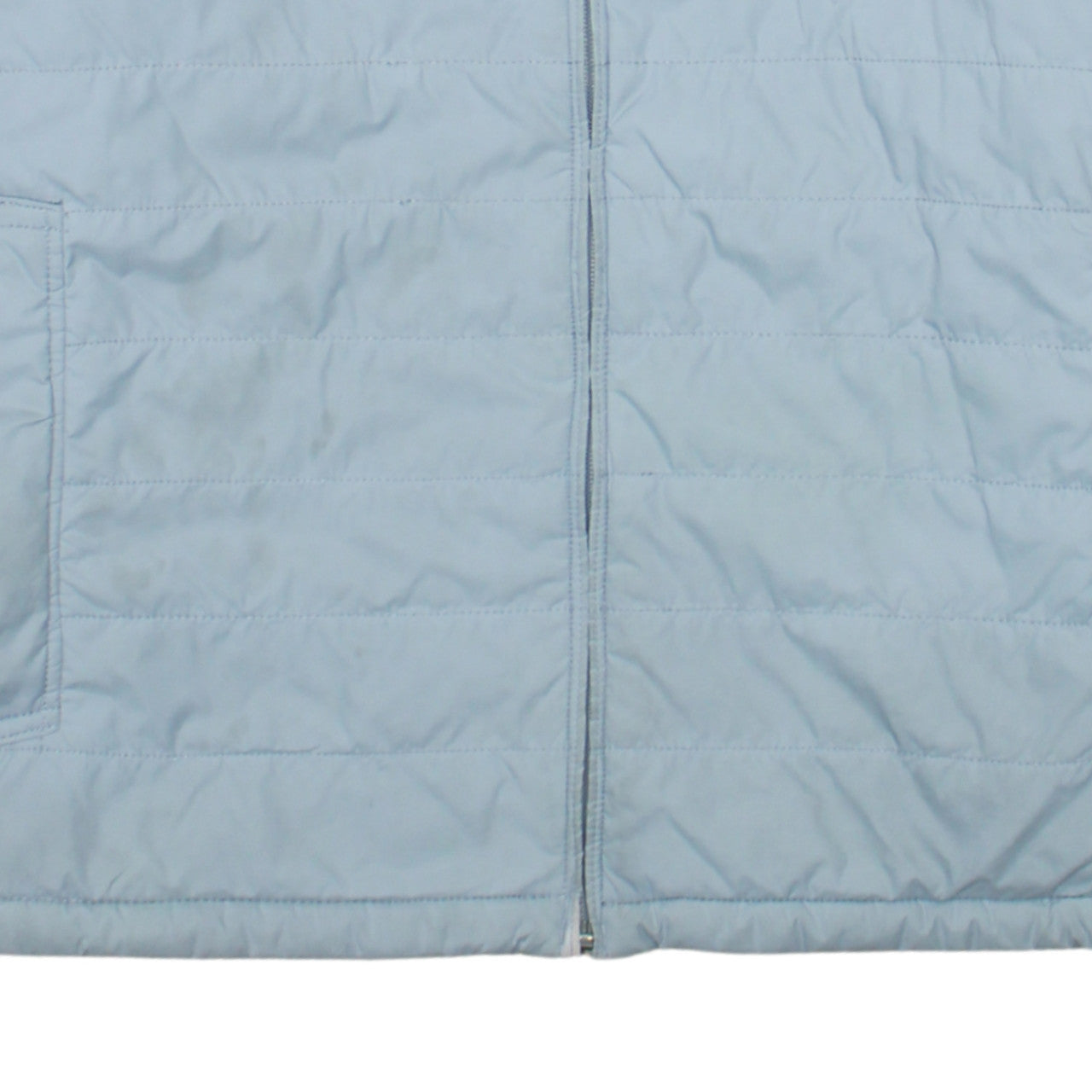 Nautica Men's Blue XL Quilted Full Zip Casual Jacket