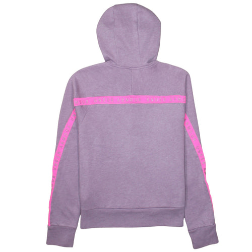 Under Armour Womens Purple Full Zip Hoodie Size M Cotton Blend
