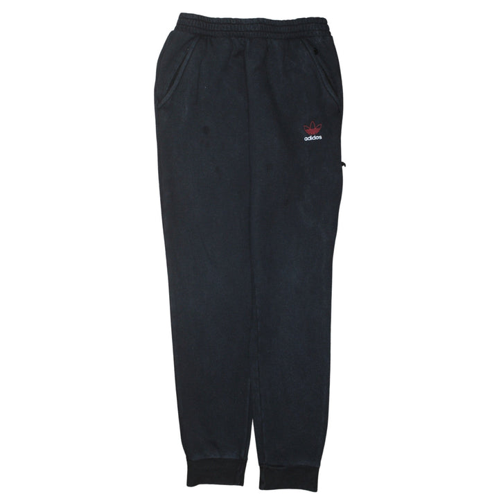 Adidas Mens Black Fleece Jogger Trousers Size S Regular Fit