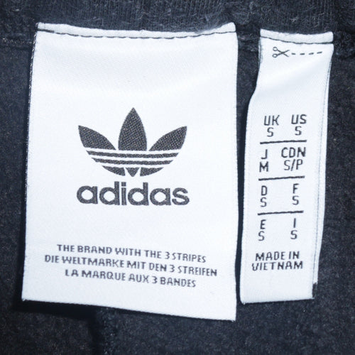 Adidas Mens Black Fleece Jogger Trousers Size S Regular Fit