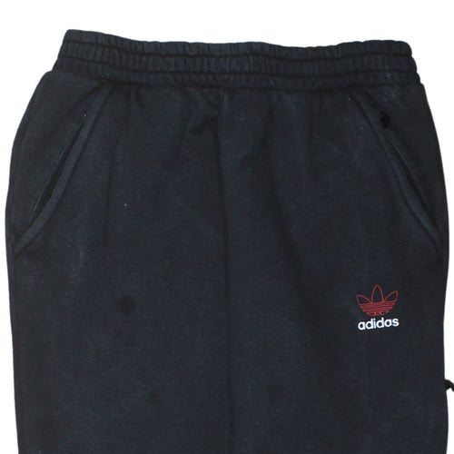 Adidas Mens Black Fleece Jogger Trousers Size S Regular Fit