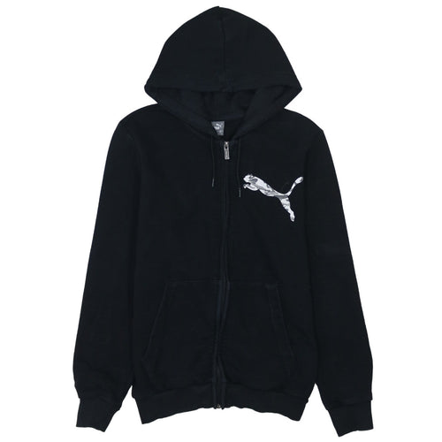 Puma Men's Black XS Full Zip Hoodie Sweatshirt