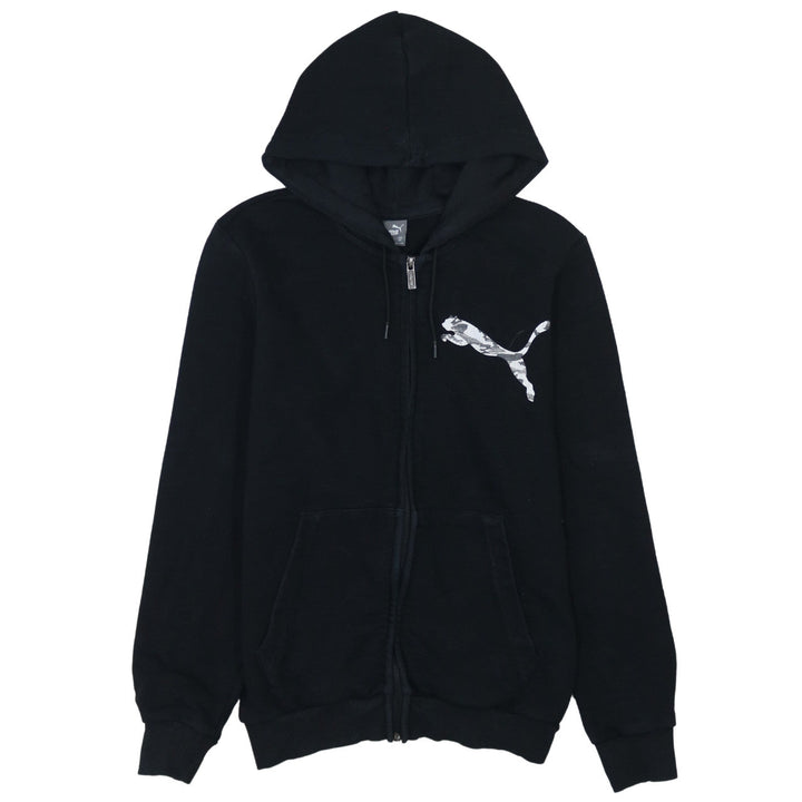 Puma Men's Black XS Full Zip Hoodie Sweatshirt
