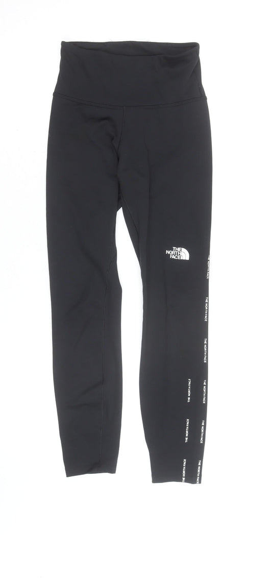 The North Face Women's Black XS High Waist Stretch Active Leggings