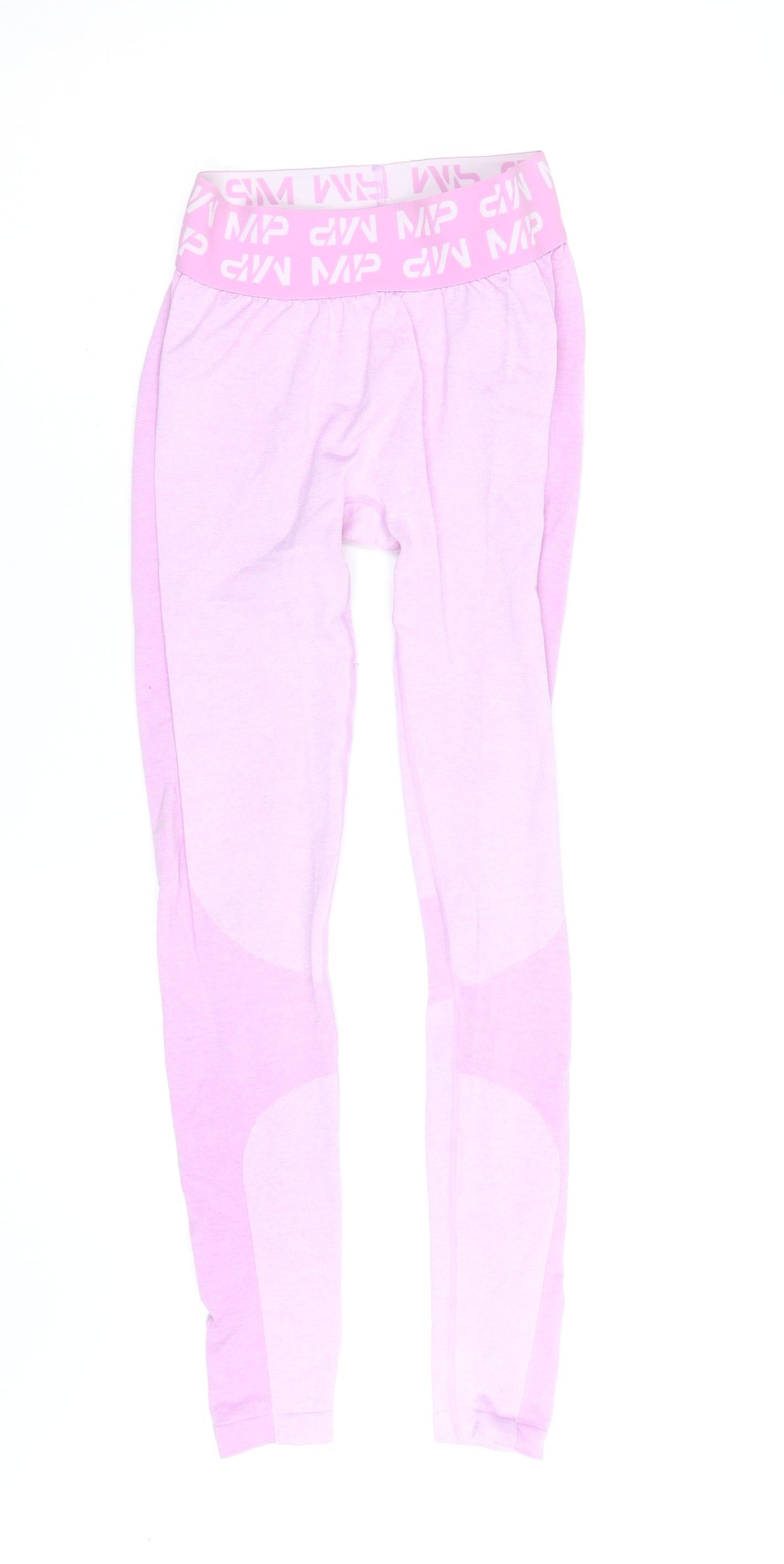 MP Women’s Pink Seamless Gym Leggings Size S