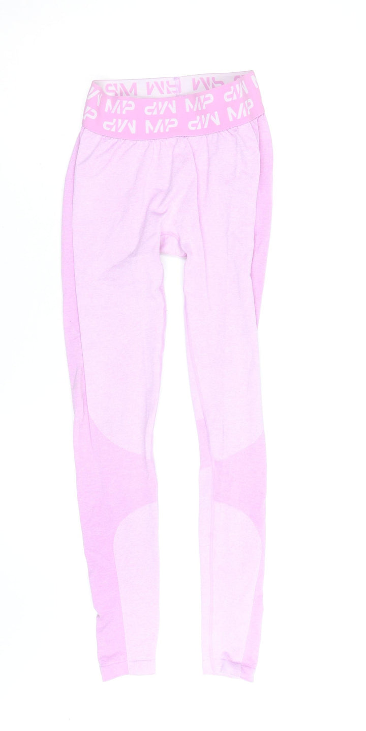 MP Women’s Pink Seamless Gym Leggings Size S