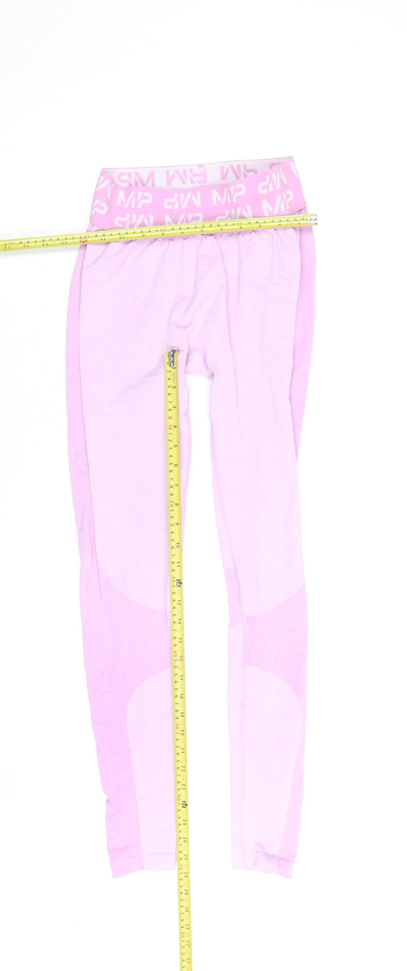 MP Women’s Pink Seamless Gym Leggings Size S