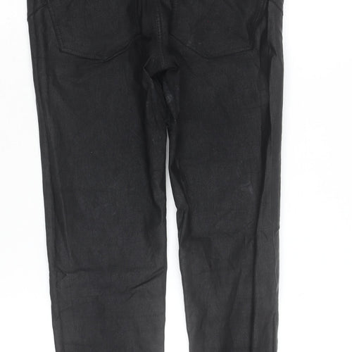 Stradivarius Women Black Skinny Jeans UK 10 Slim Fit Denim