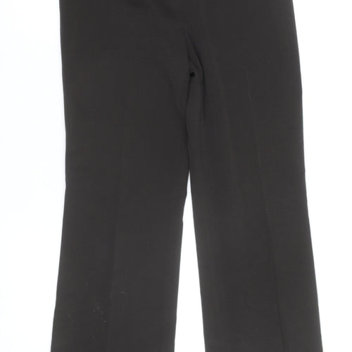 Gerard Darel Men Black Dress Pants L Regular Fit Formal Trousers