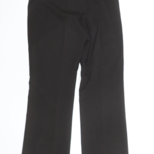 Gerard Darel Men Black Dress Pants L Regular Fit Formal Trousers