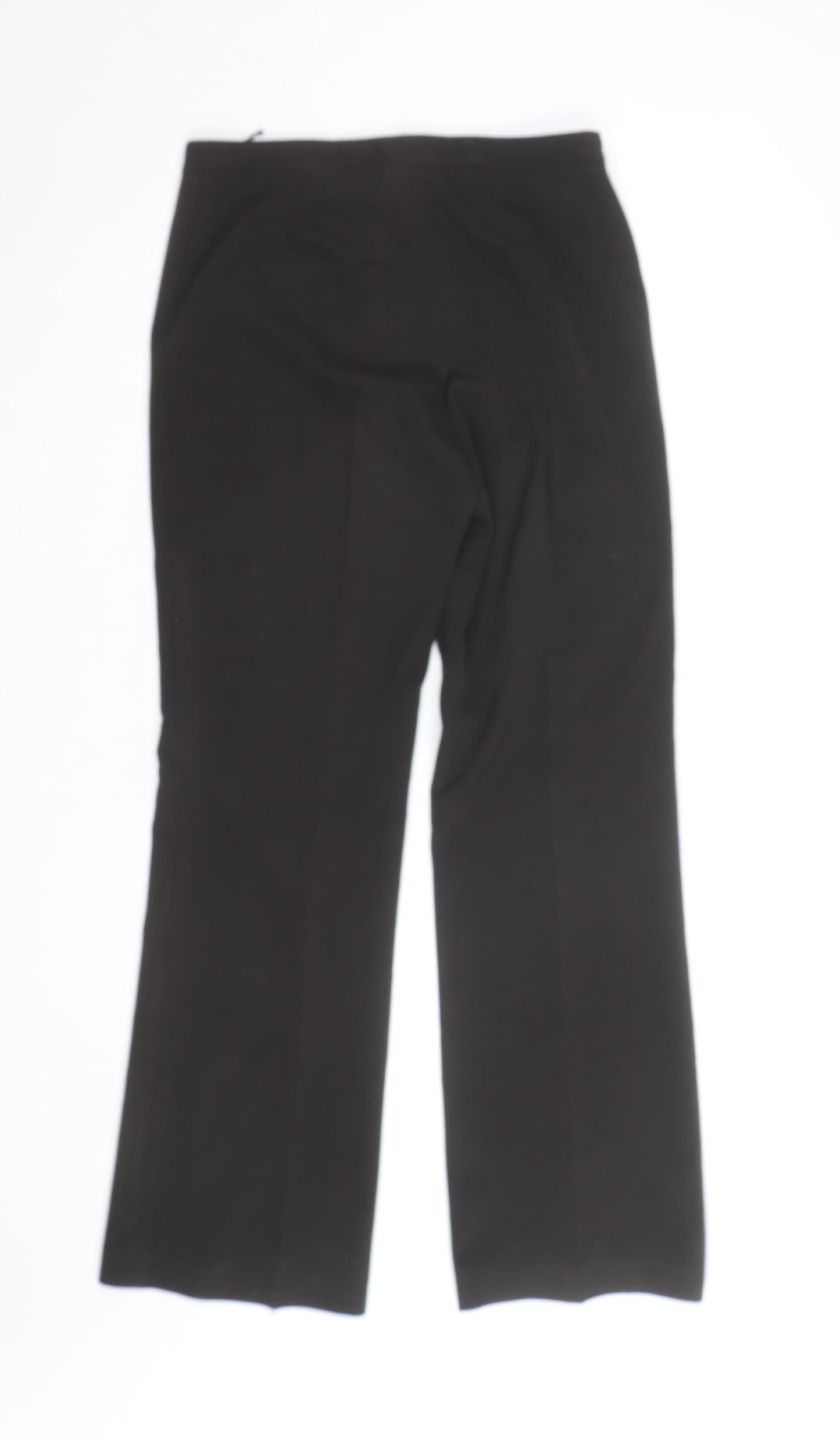 Gerard Darel Men Black Dress Pants L Regular Fit Formal Trousers