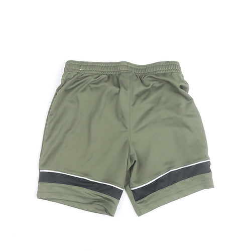 Nike Boys Green Dri-FIT Athletic Shorts Size S Sports Activewear