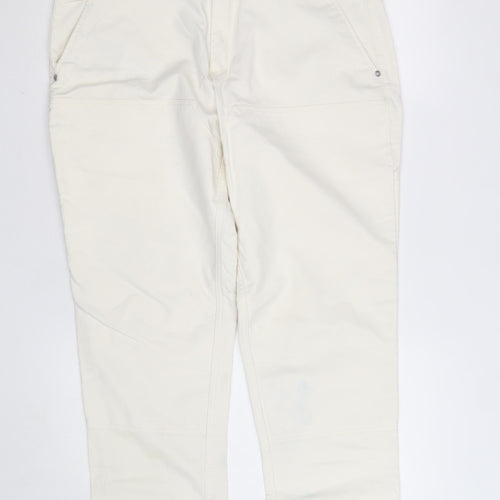 GAP Men’s Beige Cargo Trousers Size 34x32 Cotton Blend Workwear