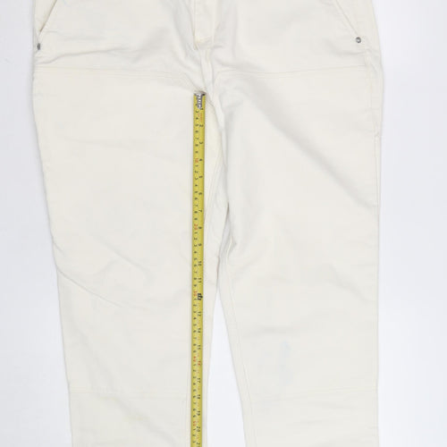 GAP Men’s Beige Cargo Trousers Size 34x32 Cotton Blend Workwear
