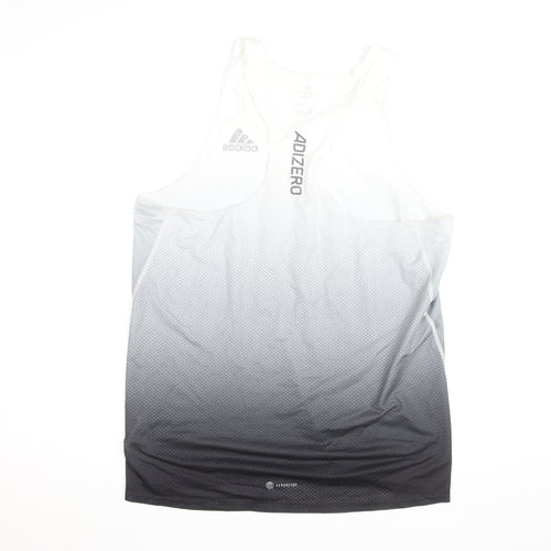 Adidas Men’s Multicoloured Adizero Running Tank Top Size M