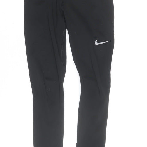 Nike Women's Black Dri-FIT XS Leggings Running Gym Trousers