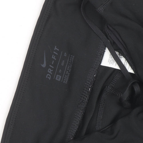 Nike Women's Black Dri-FIT XS Leggings Running Gym Trousers