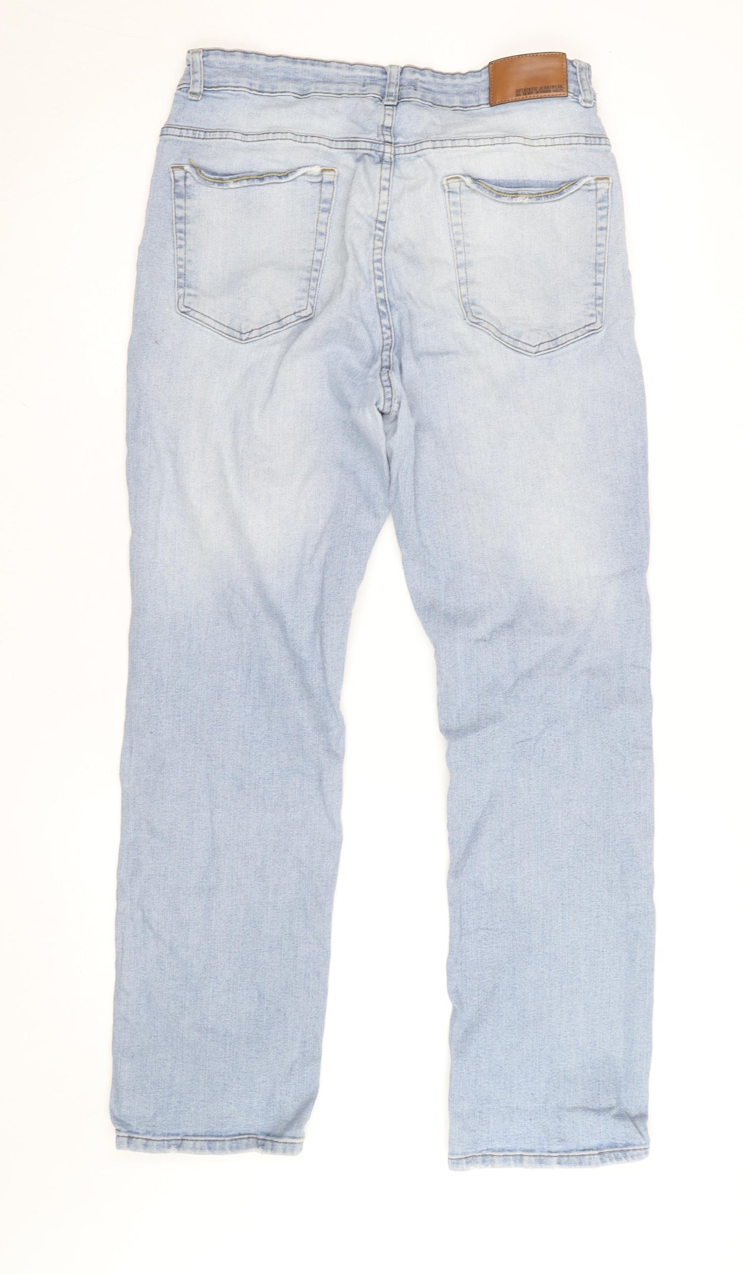 Original Jean Men’s Light Blue Straight Denim Jeans Size 44