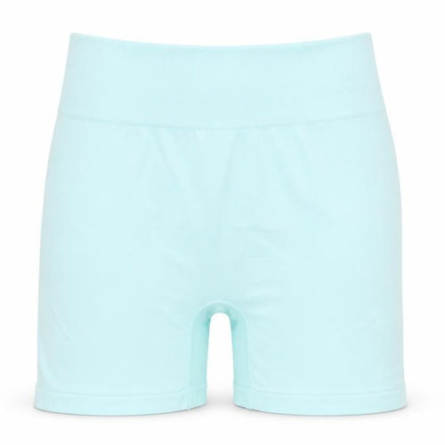 Kappa Womens Blue Seamless Biker Shorts Size S Active Gymwear