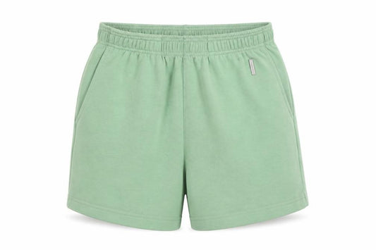 Powercut Women Green M Athletic Jersey Shorts