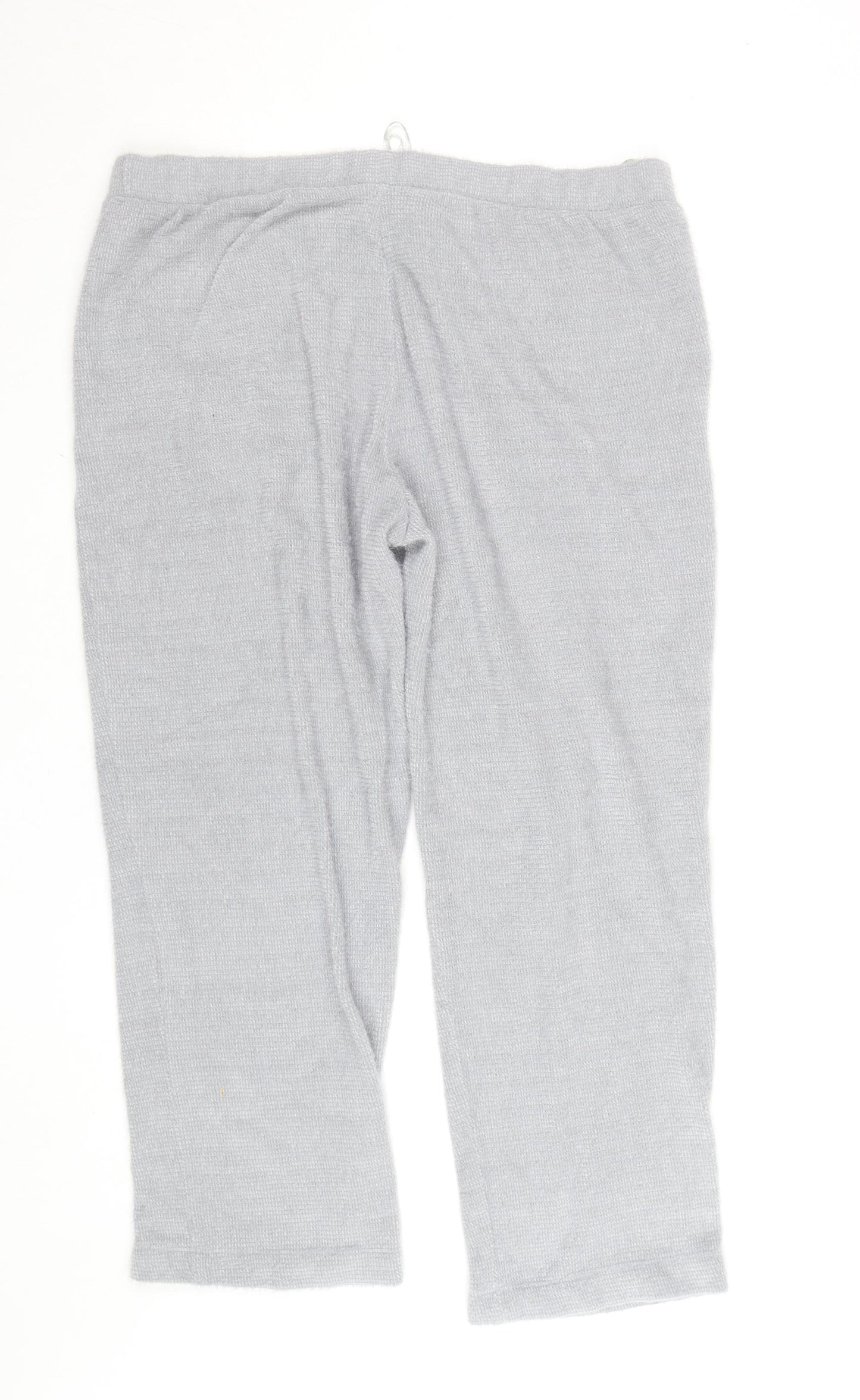 Marks and Spencer Womens Grey Knit Jogger Trousers Size L