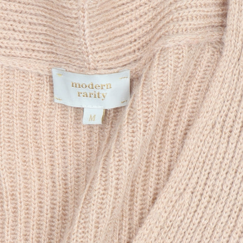 Modern Rarity Women’s Beige Wool Alpaca V-Neck Jumper M