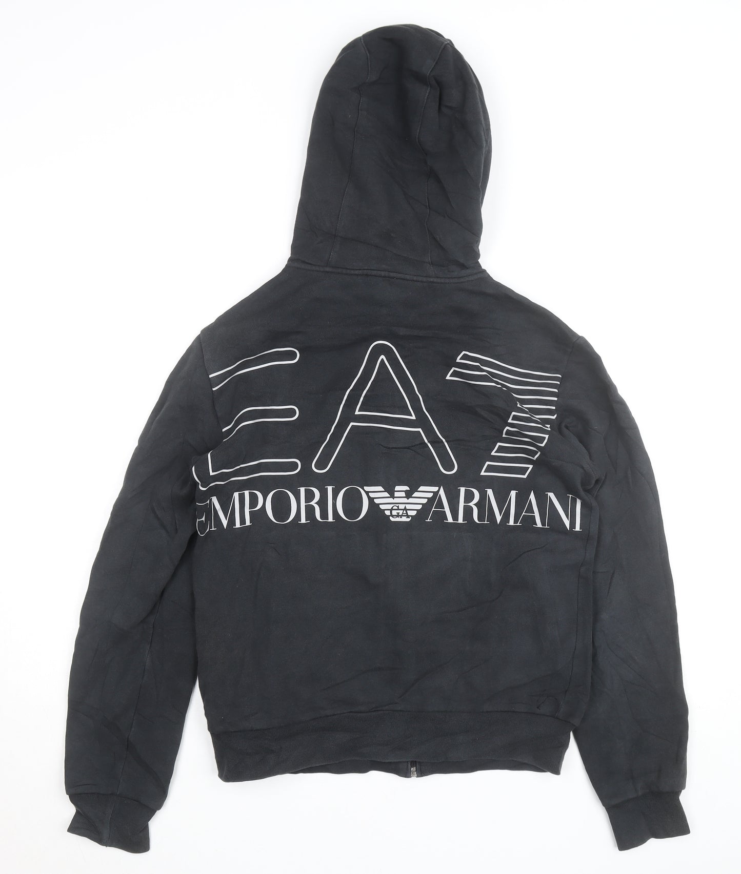Emporio Armani EA7 Men's Black XS Full Zip Hoodie