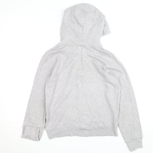 Polo Ralph Lauren Boys Grey Full Zip Hoodie Age 16 Cotton Blend