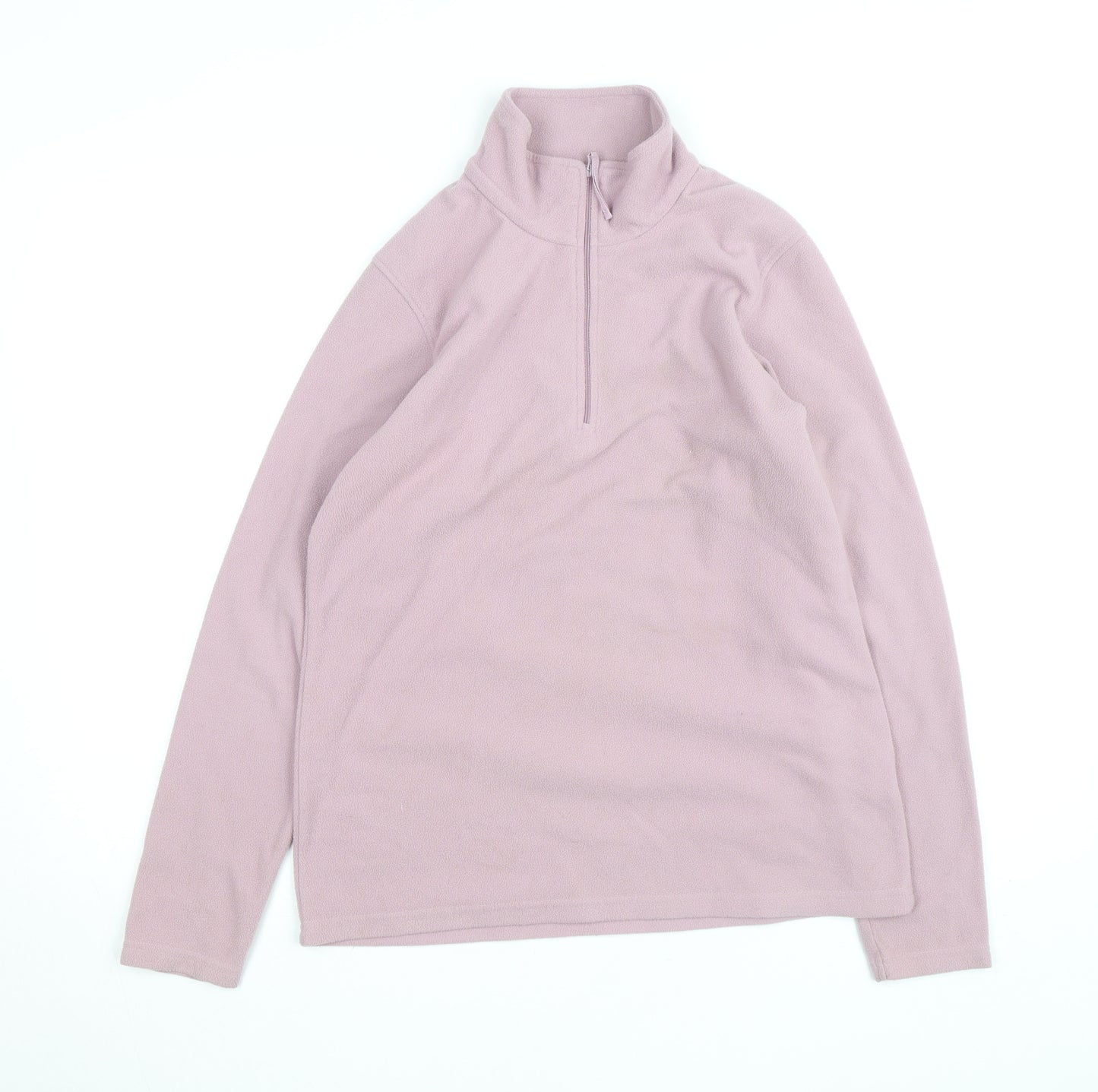 Mountain Warehouse Women Pink Fleece 1/4 Zip Activewear Jacket M