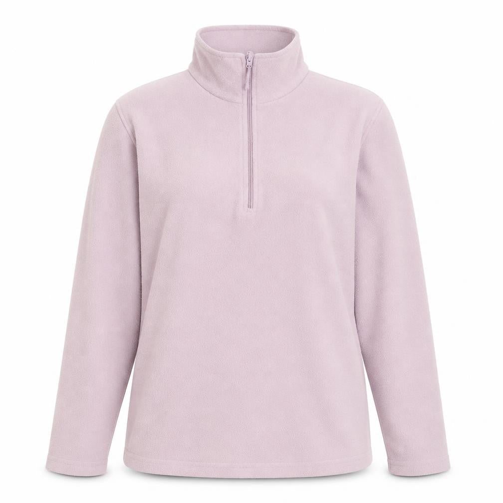 Mountain Warehouse Women Pink Fleece 1/4 Zip Activewear Jacket M