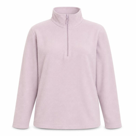 Mountain Warehouse Women Pink Fleece 1/4 Zip Activewear Jacket M