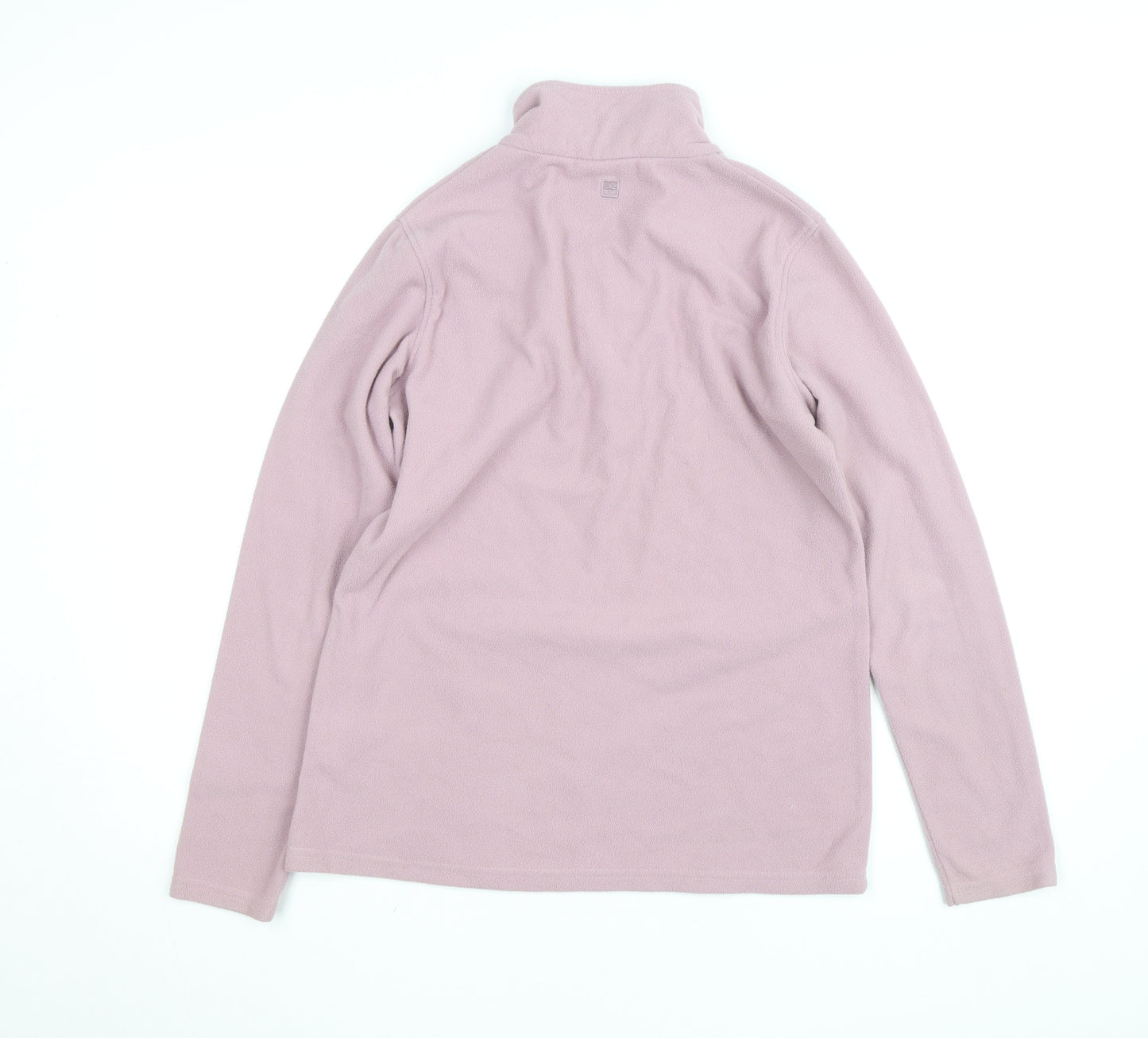 Mountain Warehouse Women Pink Fleece 1/4 Zip Activewear Jacket M
