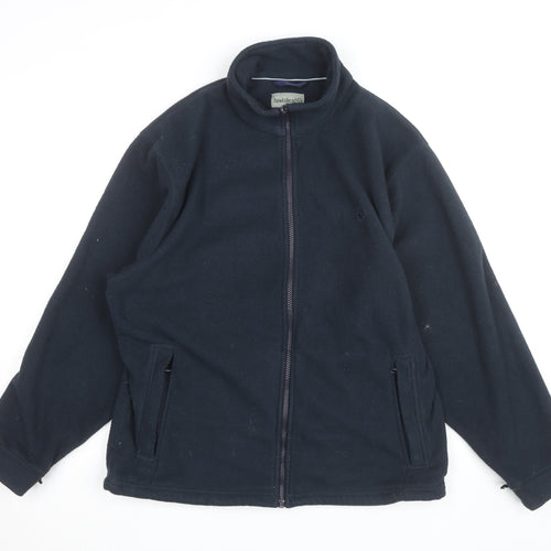 Hawkshead Active Men's Black Fleece Jacket Size M Full Zip Outdoor